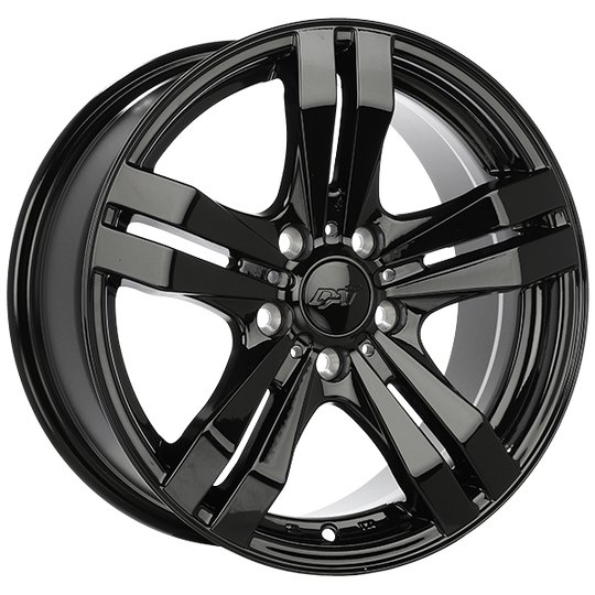 DW3417002 - DAI Wheels Target 17X7.5 5x114.3 42mm Gloss Black - DAI Wheels Wheels Canada