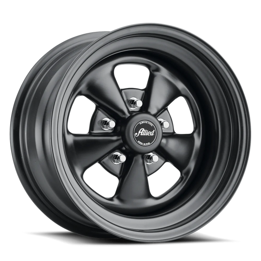 Allied 65B Super Spoke 15X8 5X114.3 -6mm Black