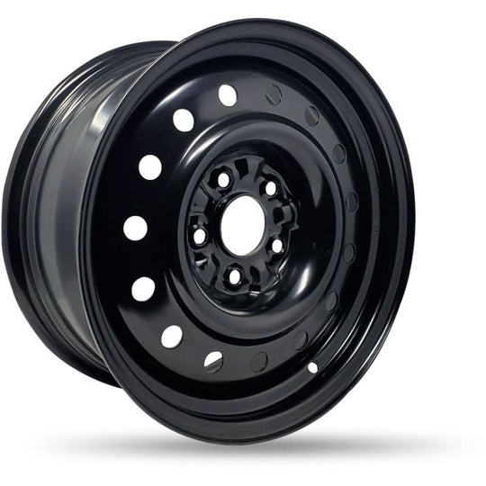 661401 - DTD Steel Wheels 16X6.5 6X114.3 25mm Black - DTD Wheels Canada