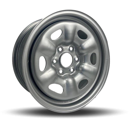 662003 - DTD Steel Wheel 16X7 6X120 ET 30mm Silver - DTD Wheels Canada