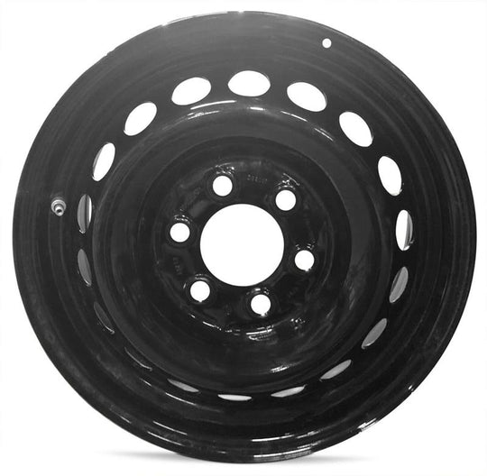 663001T - DTD Steel Wheel Take-Off 16X6.5 6X130 ET 62mm Silver - DTD Wheels Canada