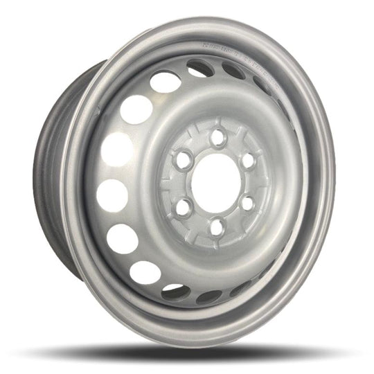 663001 - DTD Steel Wheel 16X6.5 6X130 ET 62mm Silver - DTD Wheels Canada