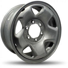 Load image into Gallery viewer, 663900T - DTD Steel Wheels 16X7 6X139.7 15mm Grey - DTD Wheels Canada