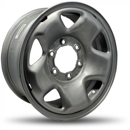 663900T - DTD Steel Wheels 16X7 6X139.7 15mm Grey - DTD Wheels Canada