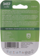 Load image into Gallery viewer, 3457LLB2 Philips LongerLife Miniature 3457LL - LongerLife - Twin Blister Pack Philips Bulbs