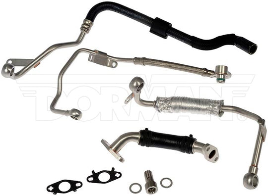 667-072 Turbocharger Coolant and Oil Supply / Return Line Kit Dorman - OE Solutions Canada