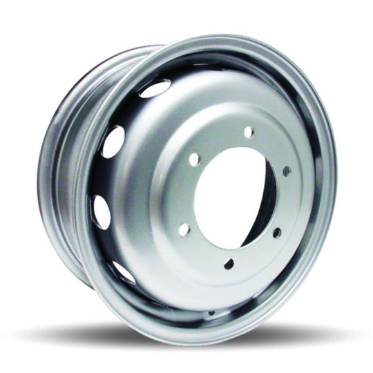 668001 - DTD Steel Wheel Dually 16X6 6X180 ET 109.5mm Gray - DTD Wheels Canada