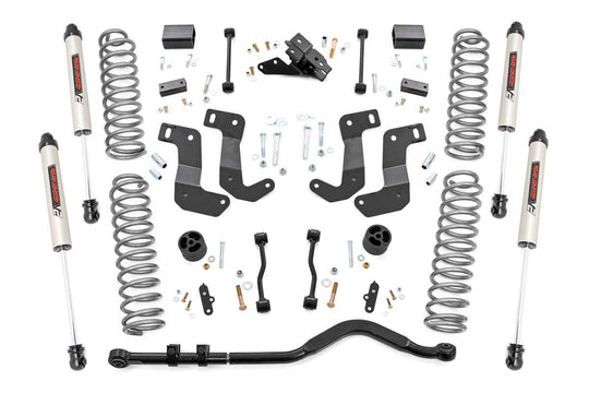 66870 3.5 Inch Lift Kit - C/A Drop - Stage 1 - V2 - Jeep Wrangler JL (18-23) Rough Country Canada