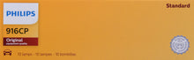 Load image into Gallery viewer, 916CP Philips Standard Miniature 916 - Standard - Multiple Commercial 10-Pack Philips Bulbs