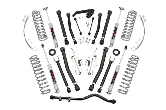 67430 4 Inch Lift Kit - X-Series - Jeep Wrangler JK 2WD/4WD (2007-2018) Rough Country Canada