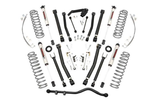 67370 4 Inch Lift Kit - X-Series - V2 - Jeep Wrangler JK 4WD (2007-2018) Rough Country Canada