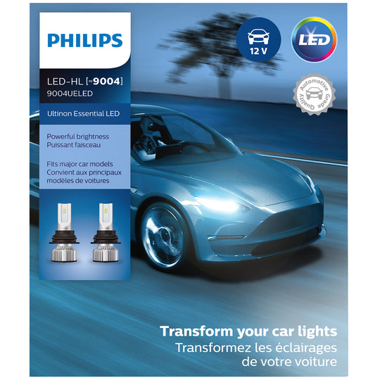 9004UELED Philips Ultinon Essential - Ultinon Essential Philips Bulbs