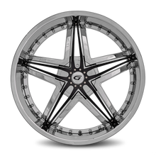 Charger l'image dans la galerie, G1-241BLNK1273 - Diablo Blitz 24X10 Blank 12mm Chrome - Diablo Wheels Canada