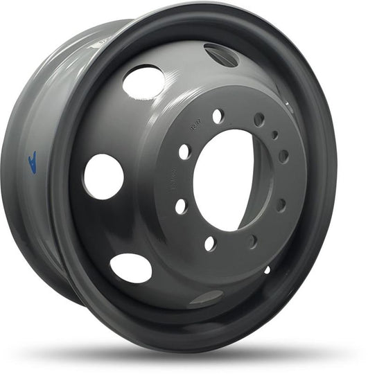 686505 - DTD Steel Wheel Dually 16X6 8X165.1 ET 130mm Gray - DTD Wheels Canada