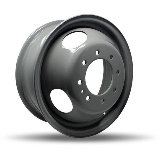 687001 - DTD Steel Wheel Dually 16X6 8X170 ET 136mm Gray - DTD Wheels Canada