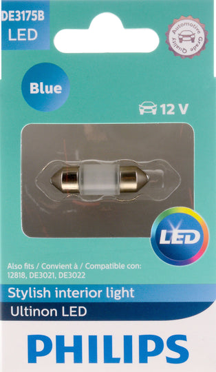 DE3175BLED Philips Ultinon LED DE3175BLED - Ultinon LED - Blue Philips Bulbs
