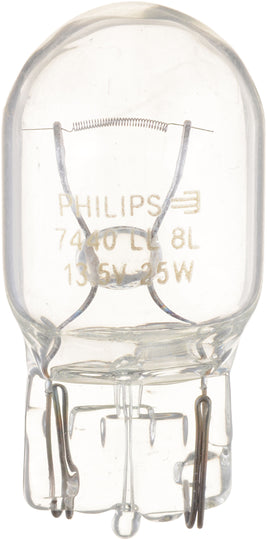 7440LLB2 Philips LongerLife Miniature 7440LL - LongerLife - Twin Blister Pack Philips Bulbs