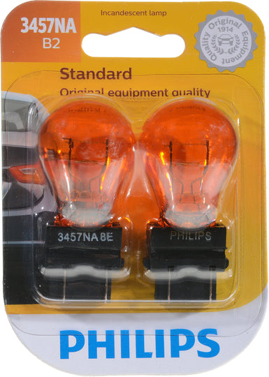 3457NAB2 Philips Standard Miniature 3457NA - Standard - Twin Blister Pack Philips Bulbs