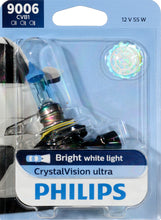 Load image into Gallery viewer, 9006CVB1 Philips CrystalVision ultra Headlight 9006 - CrystalVision Ultra - Single Blister Pack Philips Bulbs