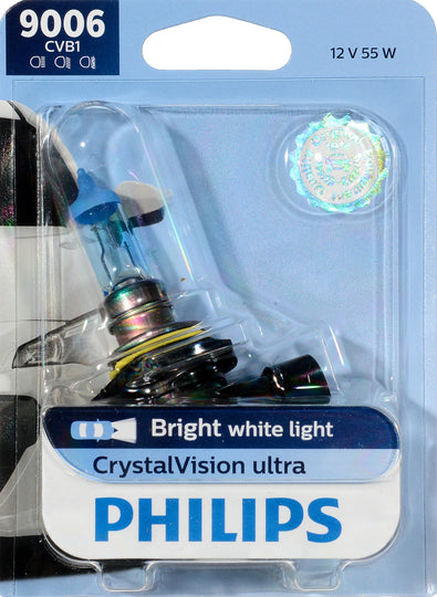 9006CVB1 Philips CrystalVision ultra Headlight 9006 - CrystalVision Ultra - Single Blister Pack Philips Bulbs