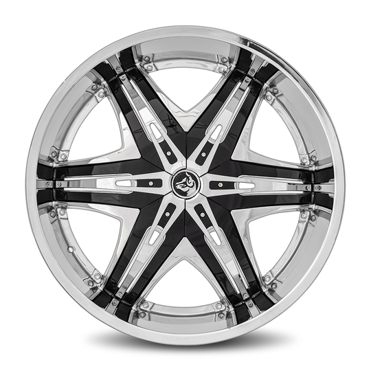 DE-261BLNK3078L - Diablo Elite G2 26X10 Blank 30mm Chrome - Diablo Wheels Canada
