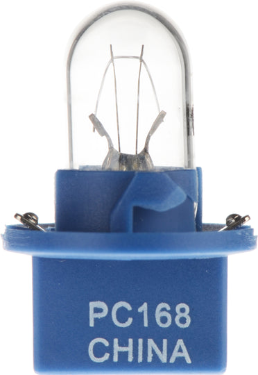 PC168B2 Philips Standard Miniature PC168 - Standard - Twin Blister Pack Philips Bulbs