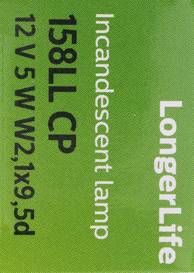 158LLCP Philips LongerLife Miniature 158LL - Standard - Multiple Commercial 10-Pack Philips Bulbs