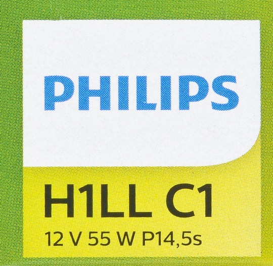 H1LLECOC1 Philips Long Life Bulb H1 - LongerLife - Single Commercial Pack Philips Bulbs