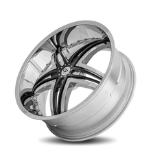Charger l'image dans la galerie, G1-241BLNK1273 - Diablo Blitz 24X10 Blank 12mm Chrome - Diablo Wheels Canada