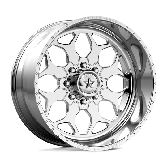 AFTJN01S71-1-21 - American Force AW001 Terra 22X12 5X127 -40mm Polished - American Force Wheels Canada
