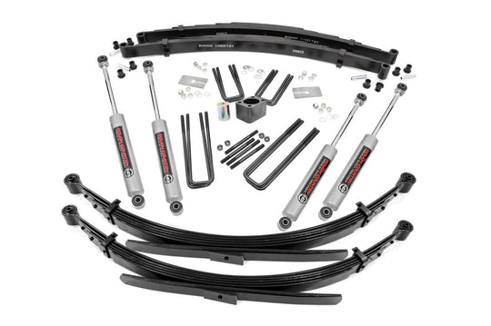 331.20 4 Inch Lift Kit - Rear Springs - Dodge W100 Truck/W200 Truck (70-74) Rough Country Canada