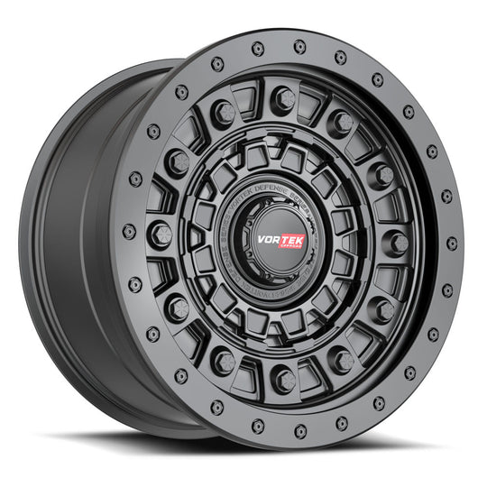 7012095570MB - Vortek VRD-701 20X9.5 6X139.7 / 6X135 0mm Matte Black - Vortek Wheels Canada