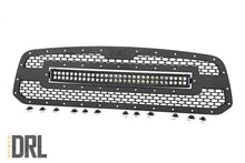 Load image into Gallery viewer, 70199BDA Mesh Grille - 30" Dual Row LED - Black - Amber DRL - Ram 1500 (13-18 &amp; Classic) Rough Country Canada