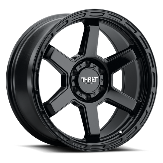 703A-1890J0 - Thret Offroad 703 Thunder 18X9 5X127 0mm Gloss Black - Thret Offroad Wheels Canada