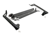 Charger l'image dans la galerie, 70504BL LED Light - Windshield Mount - 50" Black Dual Row - Jeep Wrangler JK (07-18) Rough Country Canada