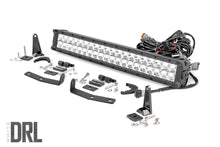 Charger l'image dans la galerie, 70646DRL LED Light - Bumper Mount - 20" Chrome Dual Row - White DRL - Nissan Titan XD (16-21) Rough Country Canada