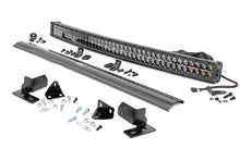 Charger l'image dans la galerie, 70682DRL LED Light - Bumper Mount - 40" Black Dual Row - White DRL - Ford Super Duty (11-16) Rough Country Canada