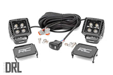 Load image into Gallery viewer, 70903BLKDRL Black Series LED Light Pair - 2 Inch - White DRL Rough Country Canada