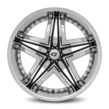 Load image into Gallery viewer, G1-22851151873 - Diablo Blitz 22X8.5 5X115 18mm Chrome - Diablo Wheels Canada