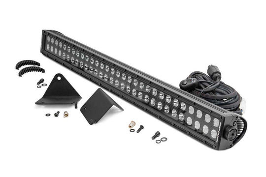 71014 LED Light - Under Bed - 30" Black Dual Row - Can-Am Defender (16-22) Rough Country Canada