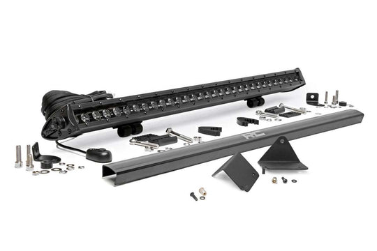 71016 LED Light - Under Bed - 30" Black Single Row - Can-Am Defender (16-22) Rough Country Canada