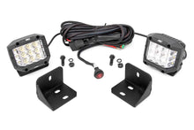 Load image into Gallery viewer, 71024 LED Light - Rear Cab Mount - 3" Chrome Pair - Wide Angle - Can-Am Defender (16-22) Rough Country Canada