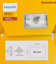 Charger l'image dans la galerie, 4652C1 Philips Standard Sealed Beam 4652 - Incandescent Sealed Beam - Single Commercial Pack Philips Bulbs
