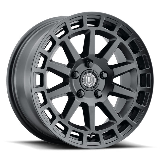 7117806560SB - ICON Journey 17X8 5X114.3 ET 38mm Satin Black - ICON Wheels Canada