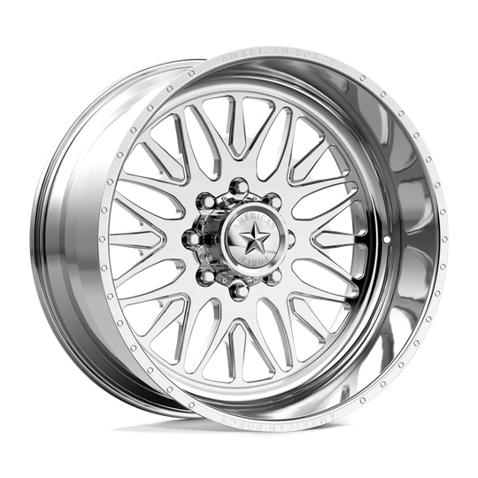 AFTHH37F25-5-21 - American Force AFW Locus 22X11 8X170 0mm Gloss Black Mill-Mach - American Force Wheels Canada