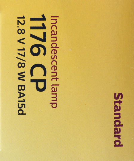 1176CP Philips Standard Miniature 1176 - Standard - Multiple Commercial 10-Pack Philips Bulbs