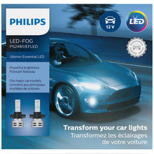 Load image into Gallery viewer, PS24WUEFLED Philips Untinon Essential - Ultinon Essential LED Fog Philips Bulbs