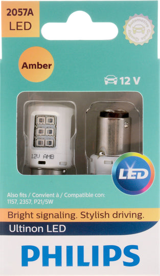 2057ALED Philips Ultinon LED 2057ALED - Ultinon LED - Amber Philips Bulbs