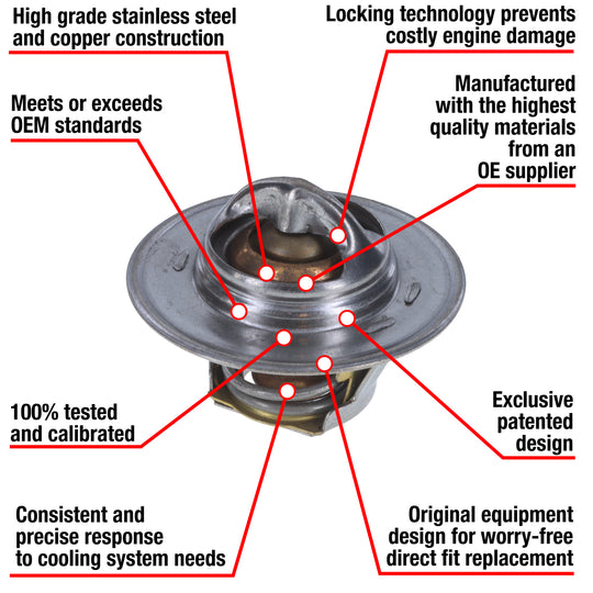 7201-192 Fail Safe Thermostat 192 Degrees Motorad