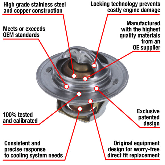 7202-192 Fail Safe Thermostat 192 Degrees Motorad